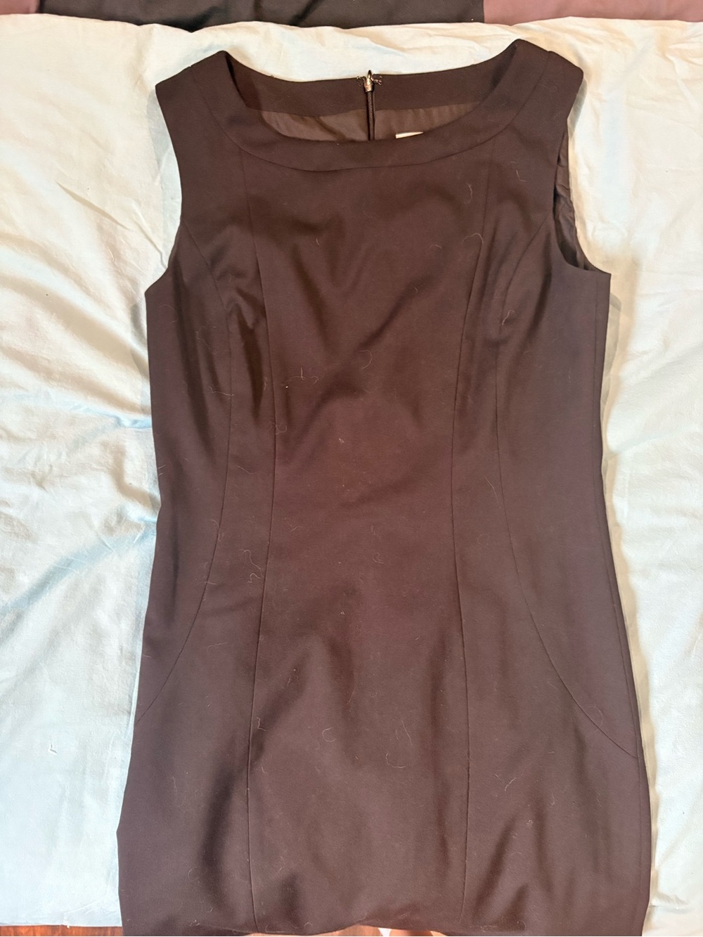 Peter Nygard Black Sleeveless Sheath Mini Dress